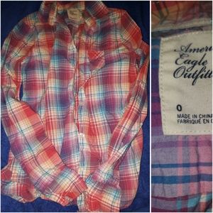 womens button up size 0